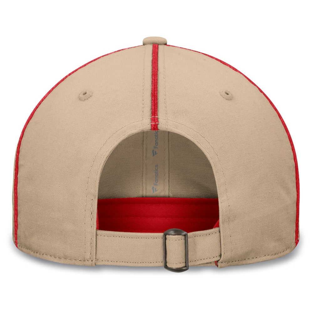 New Jersey Devils Fanatics Heritage Setoff Adjustable Hat - Tan Jerseys
