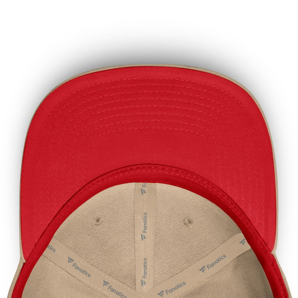 New Jersey Devils Fanatics Heritage Setoff Adjustable Hat - Tan Jerseys