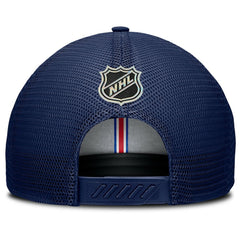 New York Rangers Fanatics Authentic Pro Home Ice Trucker Adjustable Hat - Navy Hats