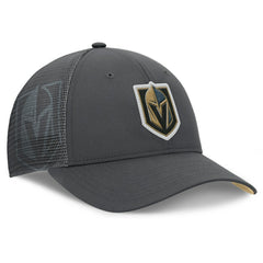 Vegas Golden Knights Fanatics Authentic Pro Home Ice Trucker Adjustable Hat - Charcoal Hats