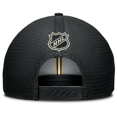 Boston Bruins Fanatics Authentic Pro Home Ice Trucker Adjustable Hat - Black Hats