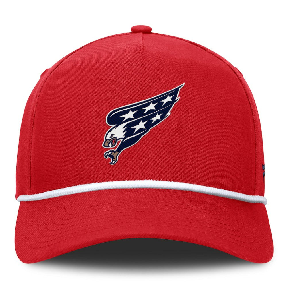 Washington Capitals Fanatics Authentic Pro Alternate Jersey A-Frame Adjustable Hat - Red Jerseys