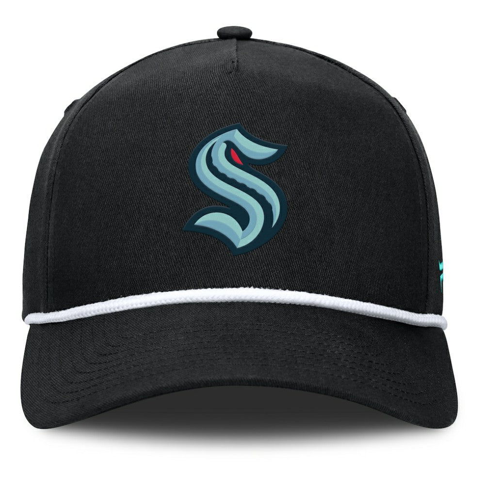 Seattle Kraken Fanatics Authentic Pro Alt Jersey A-Frame Adjustable Hat - Black Jerseys