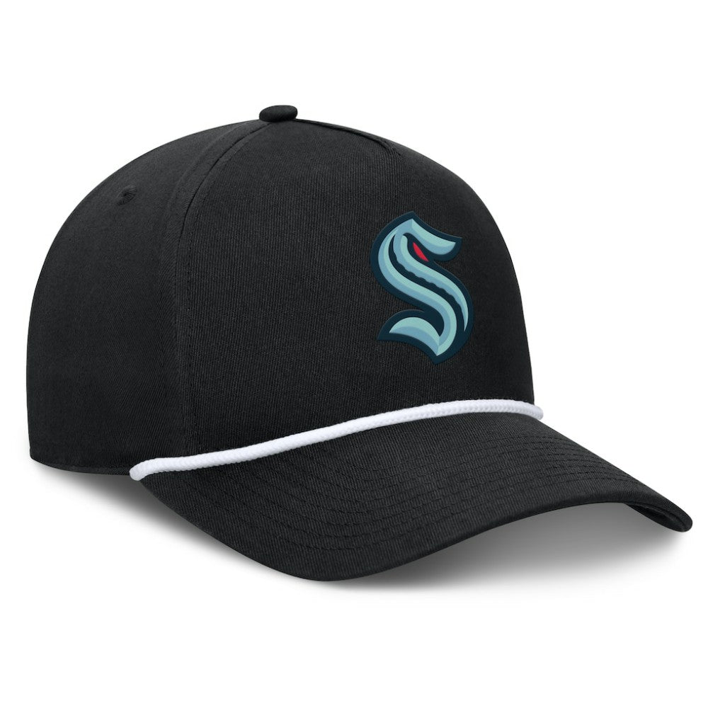 Seattle Kraken Fanatics Authentic Pro Alt Jersey A-Frame Adjustable Hat - Black Jerseys