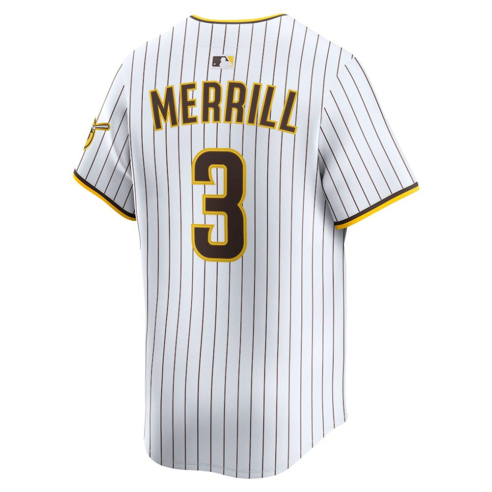 Jackson Merrill San Diego Padres Home Limited Player Jersey White