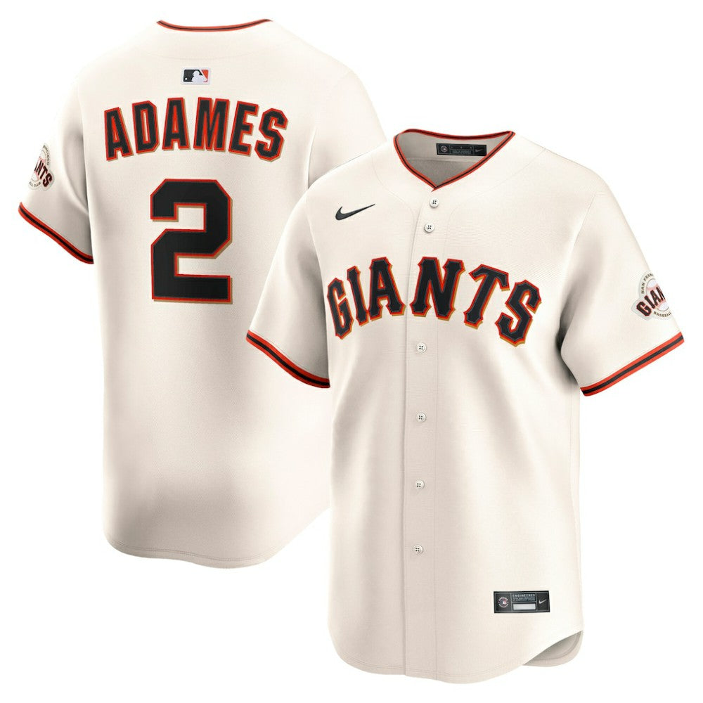 Willy Adames San Francisco Giants Home Limited Player Jersey Cream
