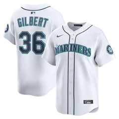 Logan Gilbert Seattle Mariners Home Limited Player Jersey White