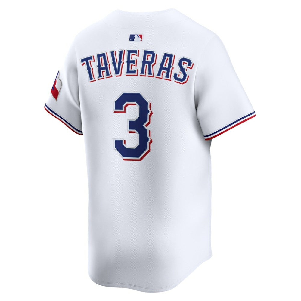 Leody Taveras Texas Rangers Home Limited Player Jersey White
