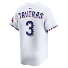 Leody Taveras Texas Rangers Home Limited Player Jersey White