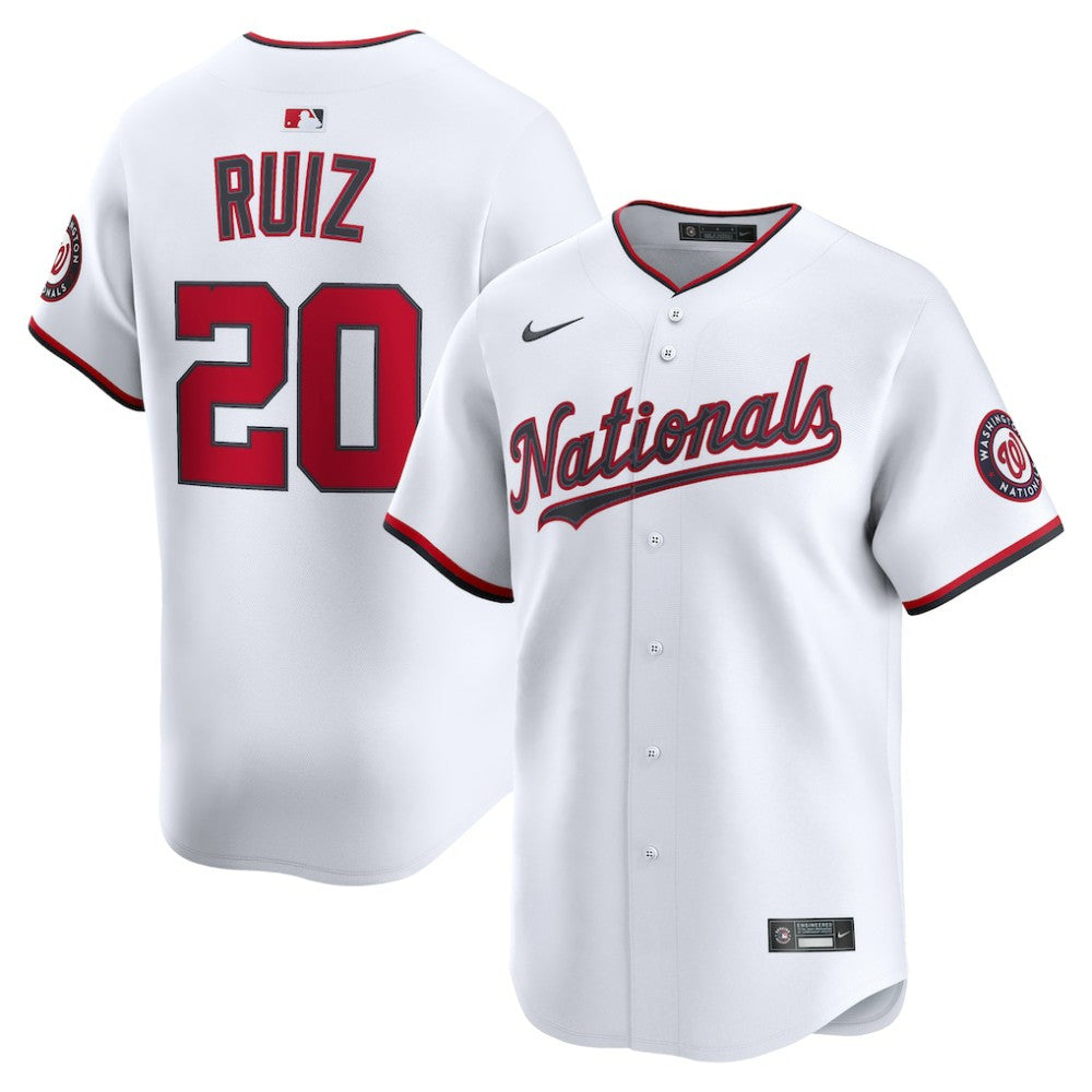 Keibert Ruiz Washington Nationals Home Limited Player Jersey White