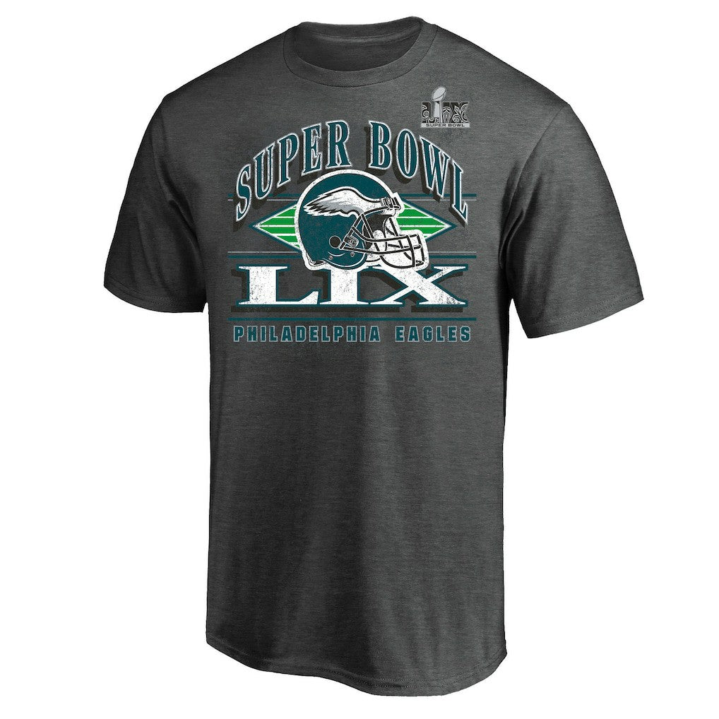 Philadelphia Eagles Super Bowl LIX Big & Tall Our Pastime T-Shirt - Heather Gray cheap