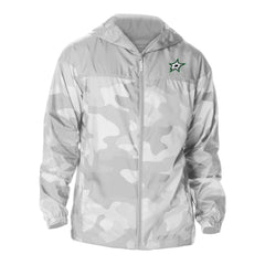 Dallas Stars Columbia Camo Flash Challenger Omni-Shade Full-Zip Hoodie Windbreaker - Gray Hoodies