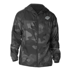 Los Angeles Kings Columbia Camo Flash Challenger Omni-Shade Full-Zip Hoodie Windbreaker - Black Hoodies