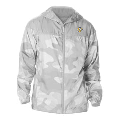 Pittsburgh Penguins Columbia Camo Flash Challenger Omni-Shade Full-Zip Hoodie Windbreaker - Gray Hoodies