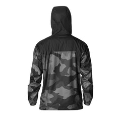 San Jose Sharks Columbia Camo Flash Challenger Omni-Shade Full-Zip Hoodie Windbreaker - Black Hoodies