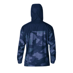 Seattle Kraken Columbia Camo Flash Challenger Omni-Shade Full-Zip Hoodie Windbreaker - Navy Hoodies