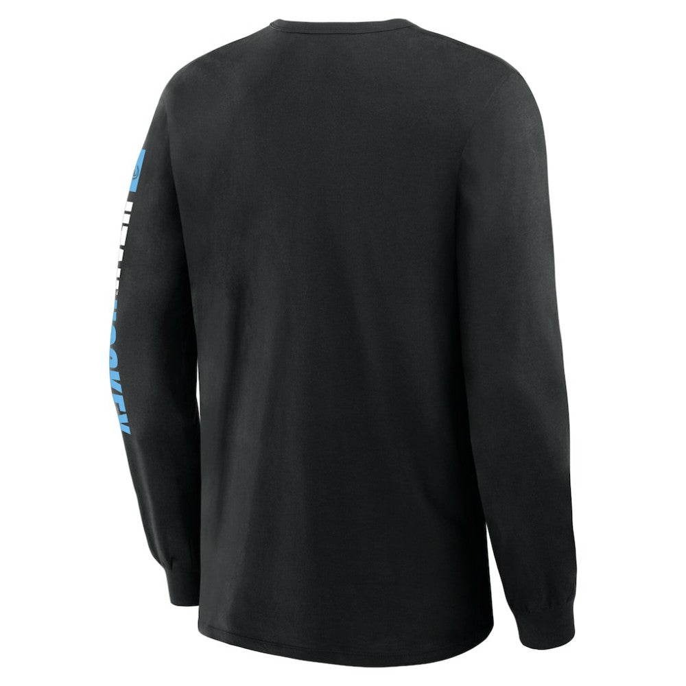 Utah Mammoth Fanatics Goal Crease Legacy Long Sleeve T-Shirt - Black T-shirts