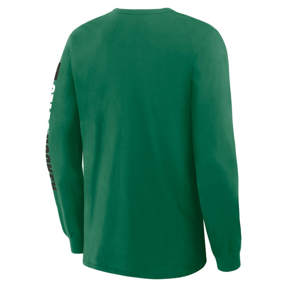 Dallas Stars Fanatics Goal Crease Legacy Long Sleeve T-Shirt - Kelly Green T-shirts