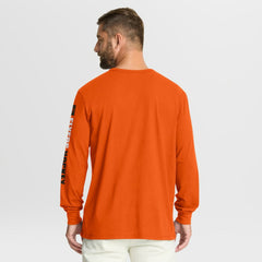 Philadelphia Flyers Fanatics Goal Crease Legacy Long Sleeve T-Shirt - Orange T-shirts