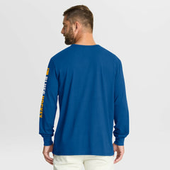 St. Louis Blues Fanatics Goal Crease Legacy Long Sleeve T-Shirt - Blue T-shirts