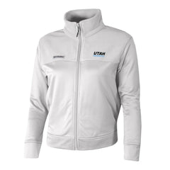 Utah Mammoth Columbia Women's River Fleece Full-Zip Jacket - White Jackets