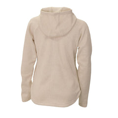 Utah Mammoth Columbia Women's Sweater Weather Quarter-Snap Hoodie - Cream Hoodies