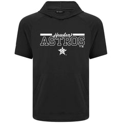 Houston Astros Levelwear Phase Vanguard Hoodie T-Shirt Black