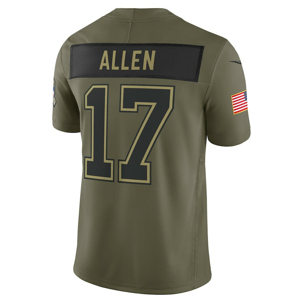 Josh Allen Buffalo Bills 2025 Salute to Service Limited Jersey - Olive outlet