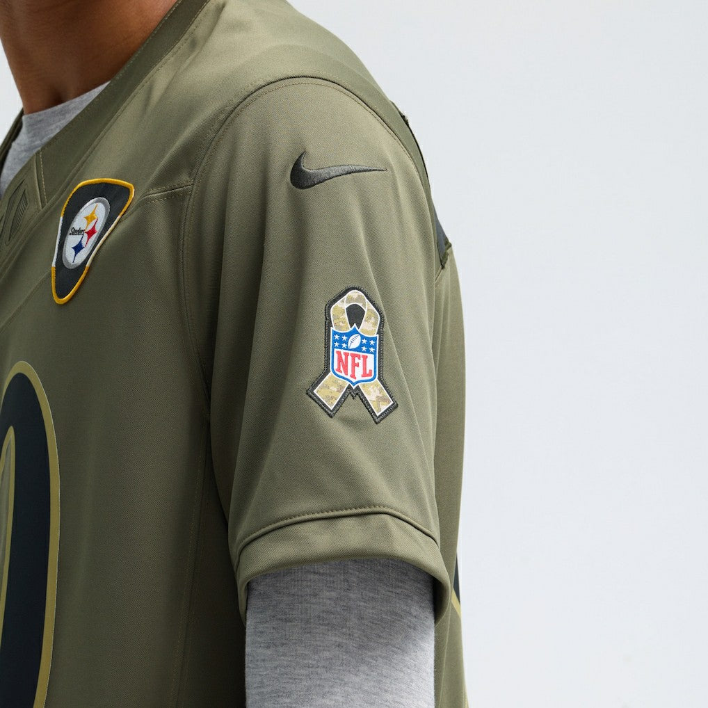 T.J. Watt Pittsburgh Steelers 2025 Salute to Service Limited Jersey - Olive for sale