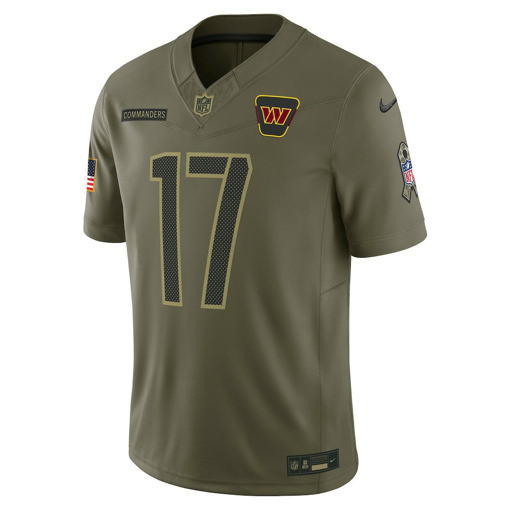 Terry McLaurin Washington Commanders 2025 Salute to Service Limited Jersey - Olive on sale