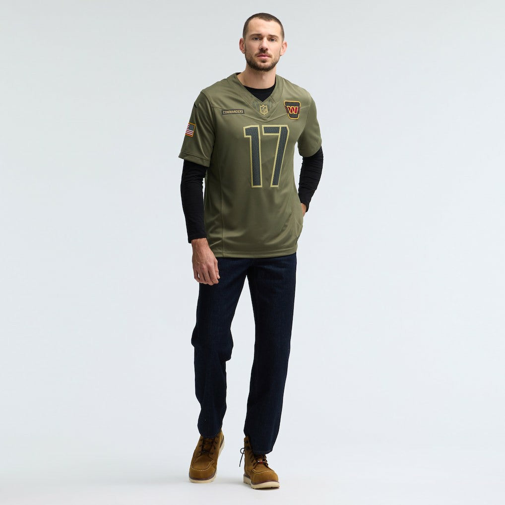 Terry McLaurin Washington Commanders 2025 Salute to Service Limited Jersey - Olive on sale
