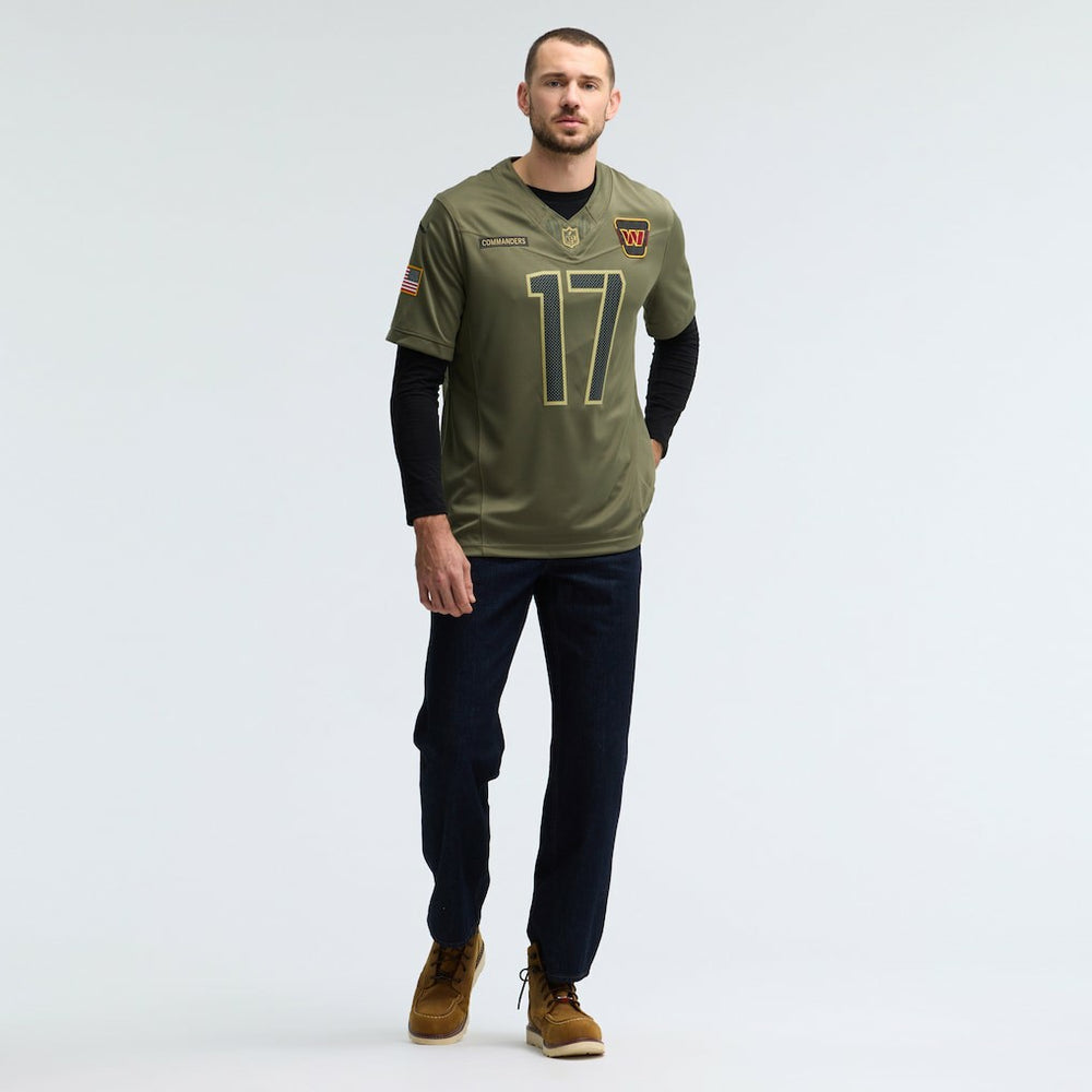 Terry McLaurin Washington Commanders 2025 Salute to Service Limited Jersey - Olive on sale