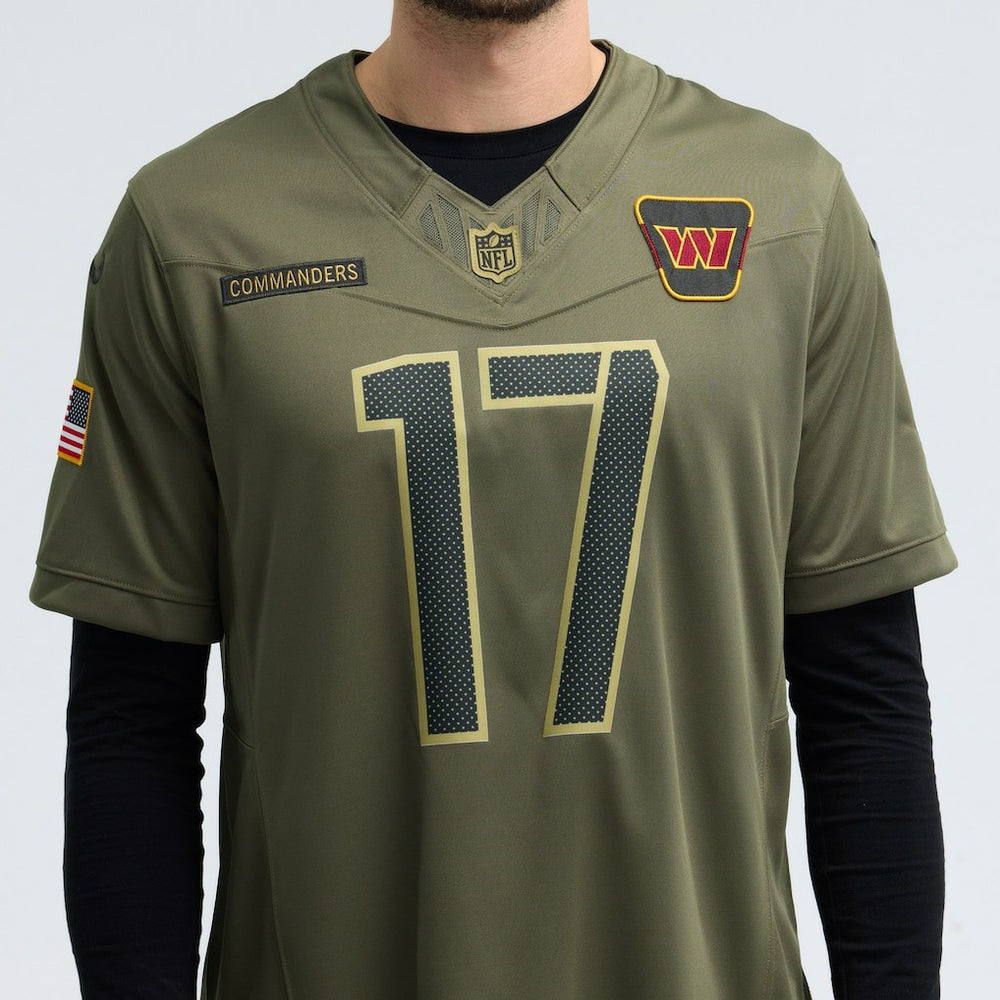 Terry McLaurin Washington Commanders 2025 Salute to Service Limited Jersey - Olive on sale