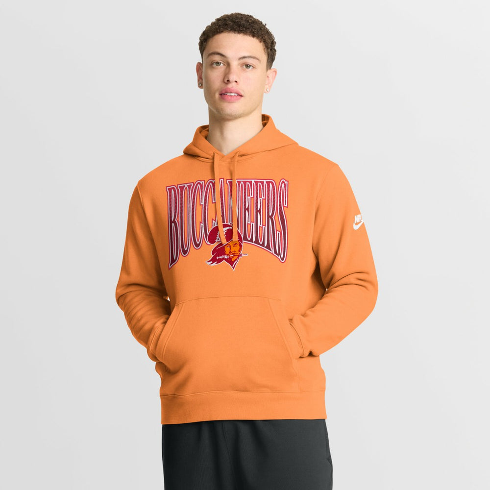 Tampa Bay Buccaneers Full Blitz Club Fleece Pullover Hoodie - Orange sale