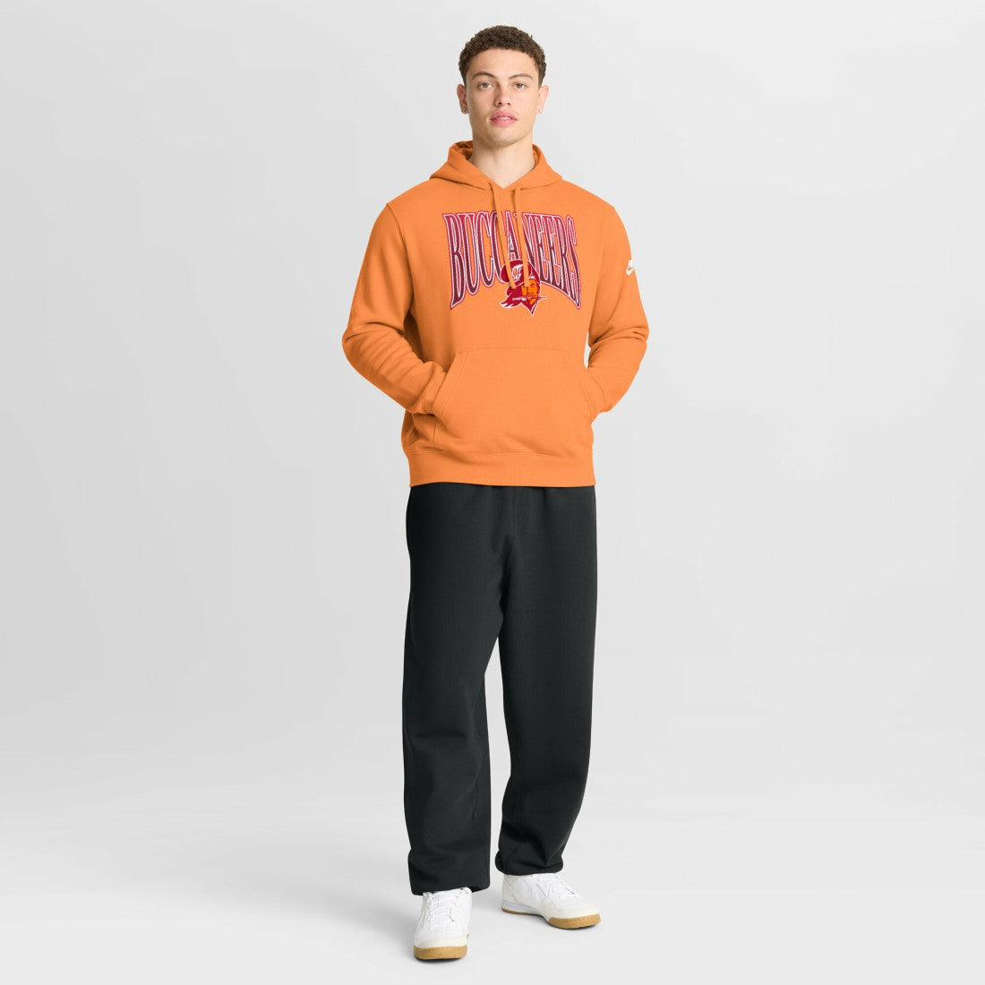 Tampa Bay Buccaneers Full Blitz Club Fleece Pullover Hoodie - Orange sale