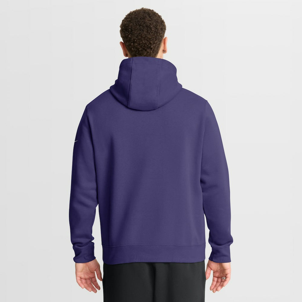 Baltimore Ravens Full Blitz Club Fleece Pullover Hoodie - Purple for sale