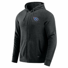 Tennessee Titans J. Palmer Players Lounge Tri-Blend Full-Zip Hoodie - Dark Heather Gray discount