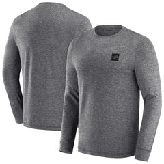 Detroit Lions J. Palmer Four Down Long Sleeve T-Shirt - Heather Black cheap