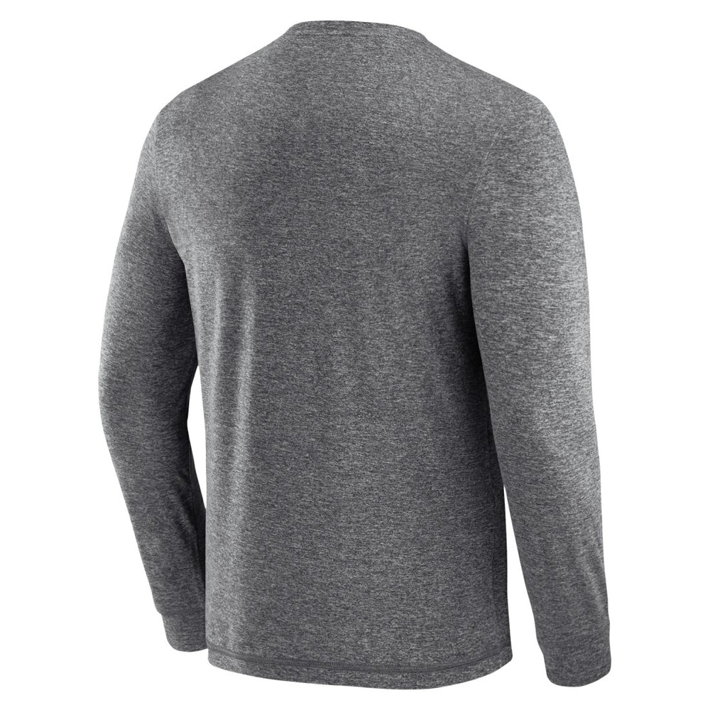 Detroit Lions J. Palmer Four Down Long Sleeve T-Shirt - Heather Black cheap