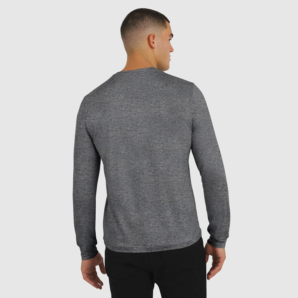 Detroit Lions J. Palmer Four Down Long Sleeve T-Shirt - Heather Black cheap