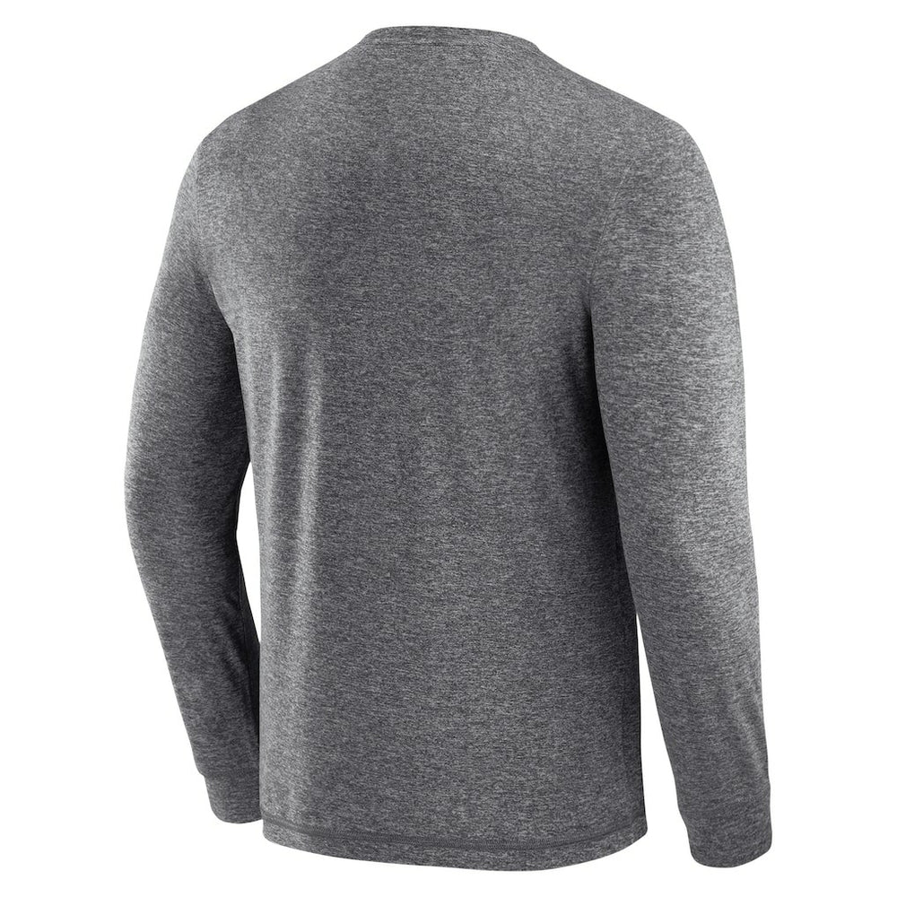 Minnesota Vikings J. Palmer Four Down Long Sleeve T-Shirt - Heather Black sale