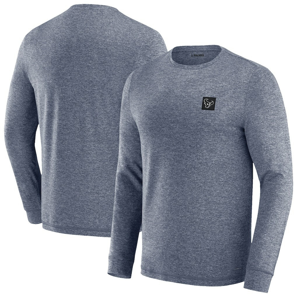 Houston Texans J. Palmer Four Down Long Sleeve T-Shirt - Navy for sale