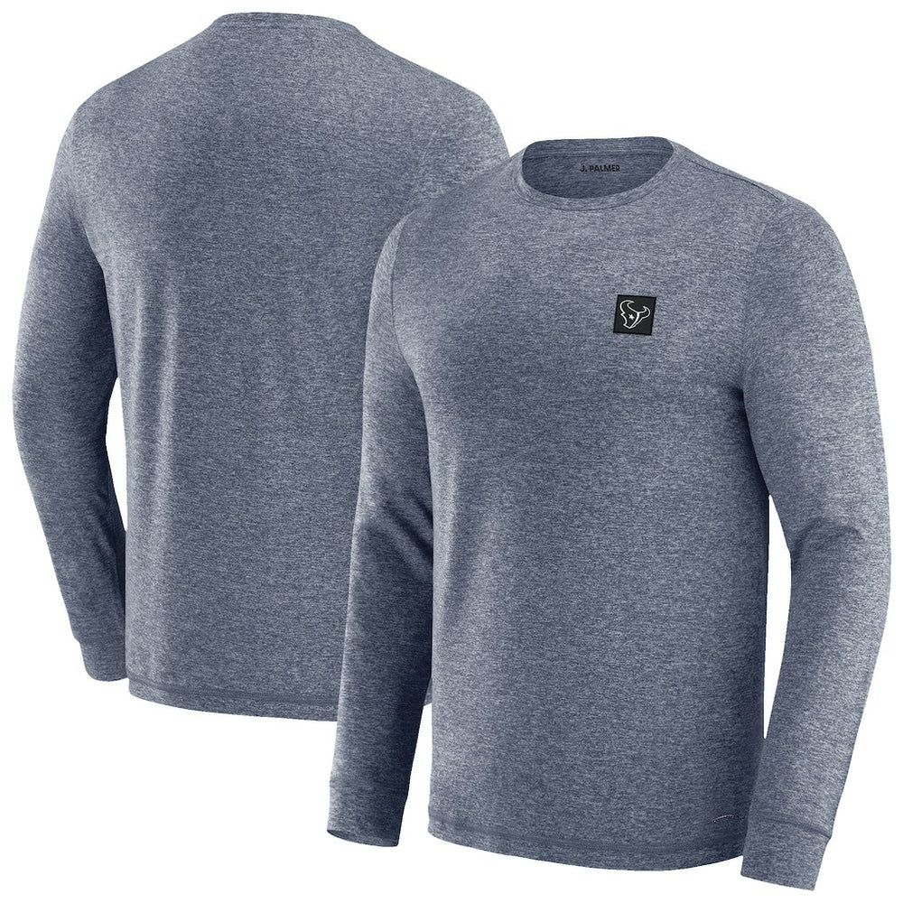 Houston Texans J. Palmer Four Down Long Sleeve T-Shirt - Navy for sale