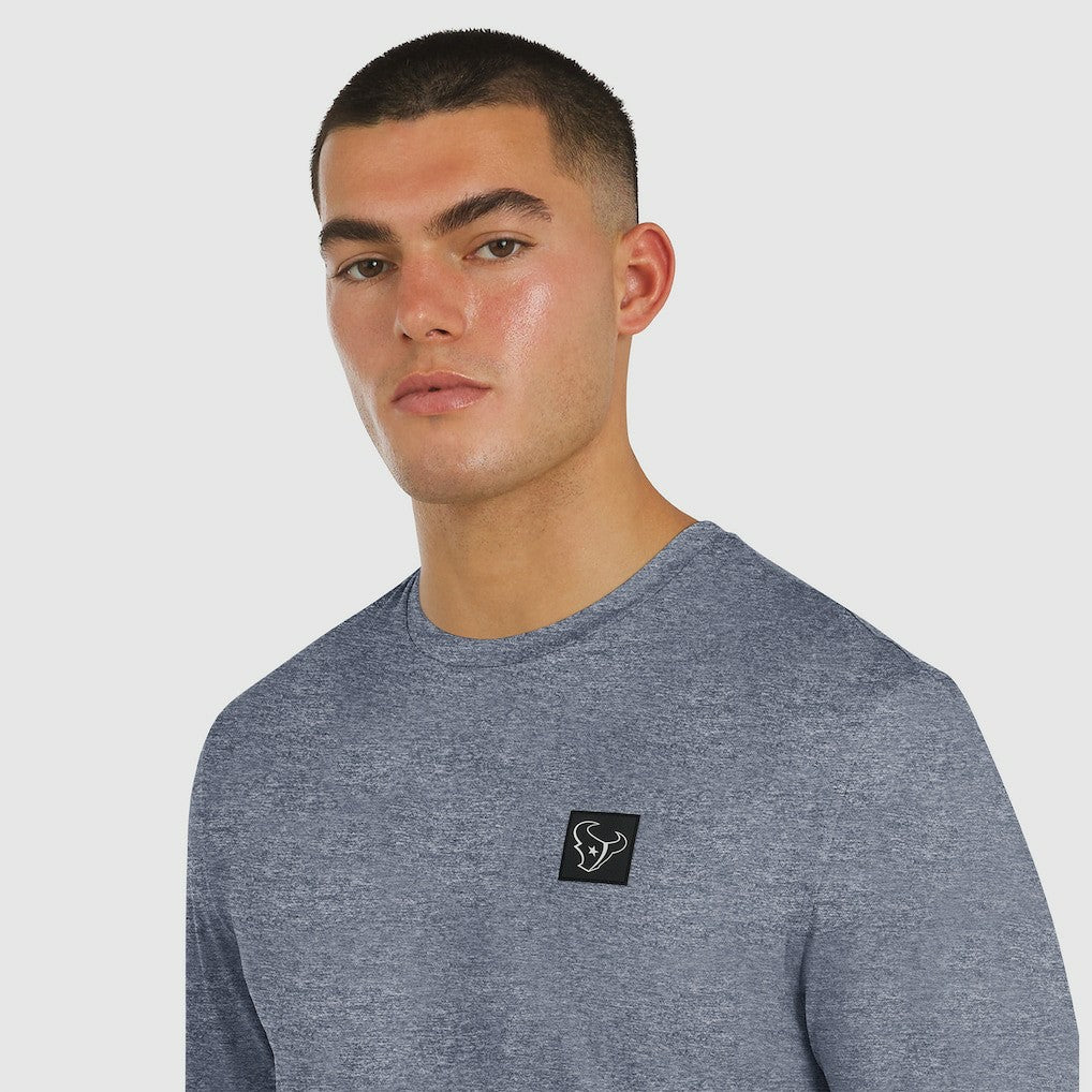 Houston Texans J. Palmer Four Down Long Sleeve T-Shirt - Navy for sale