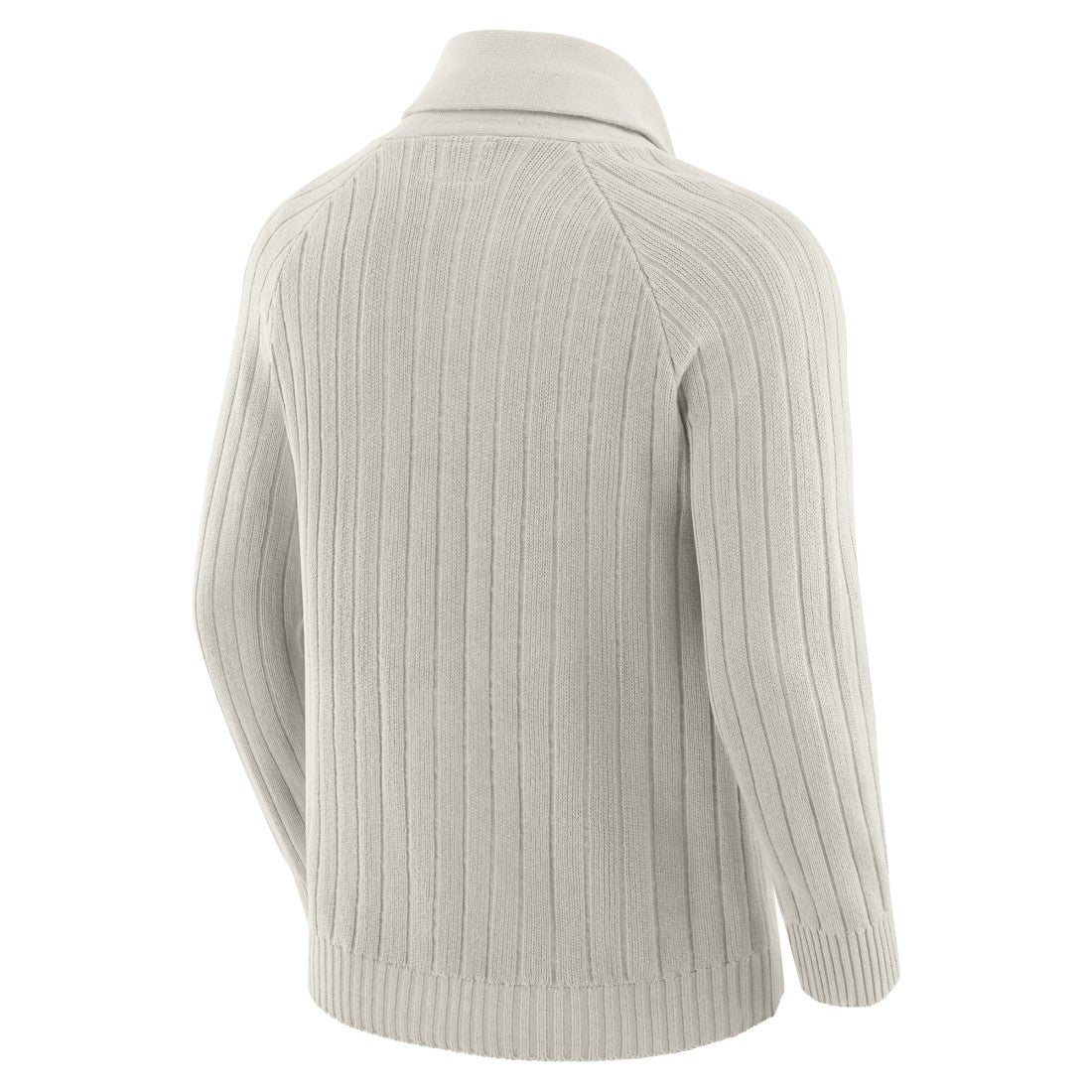 New York Jets J. Palmer The Playmaker Cardigan Raglan Sweater - Gray online