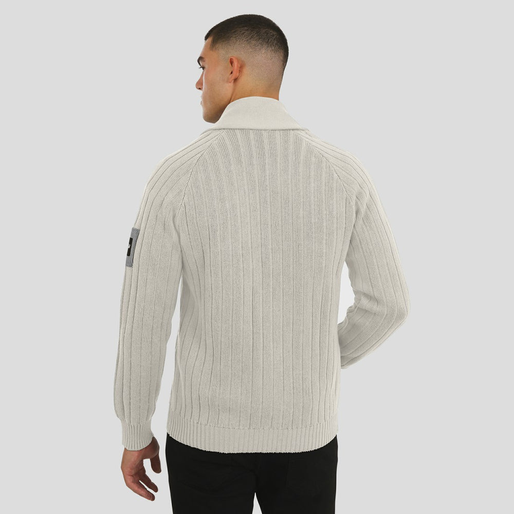 New York Jets J. Palmer The Playmaker Cardigan Raglan Sweater - Gray online