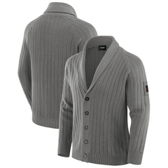 Buffalo Bills J. Palmer The Playmaker Cardigan Raglan Sweater - Graphite on sale