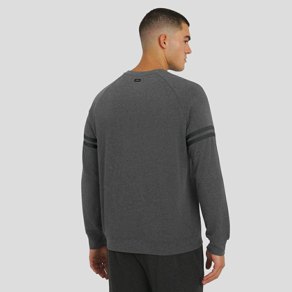 Jacksonville Jaguars J. Palmer Players Lounge Raglan Tri-Blend Sweatshirt - Dark Heather Gray discount
