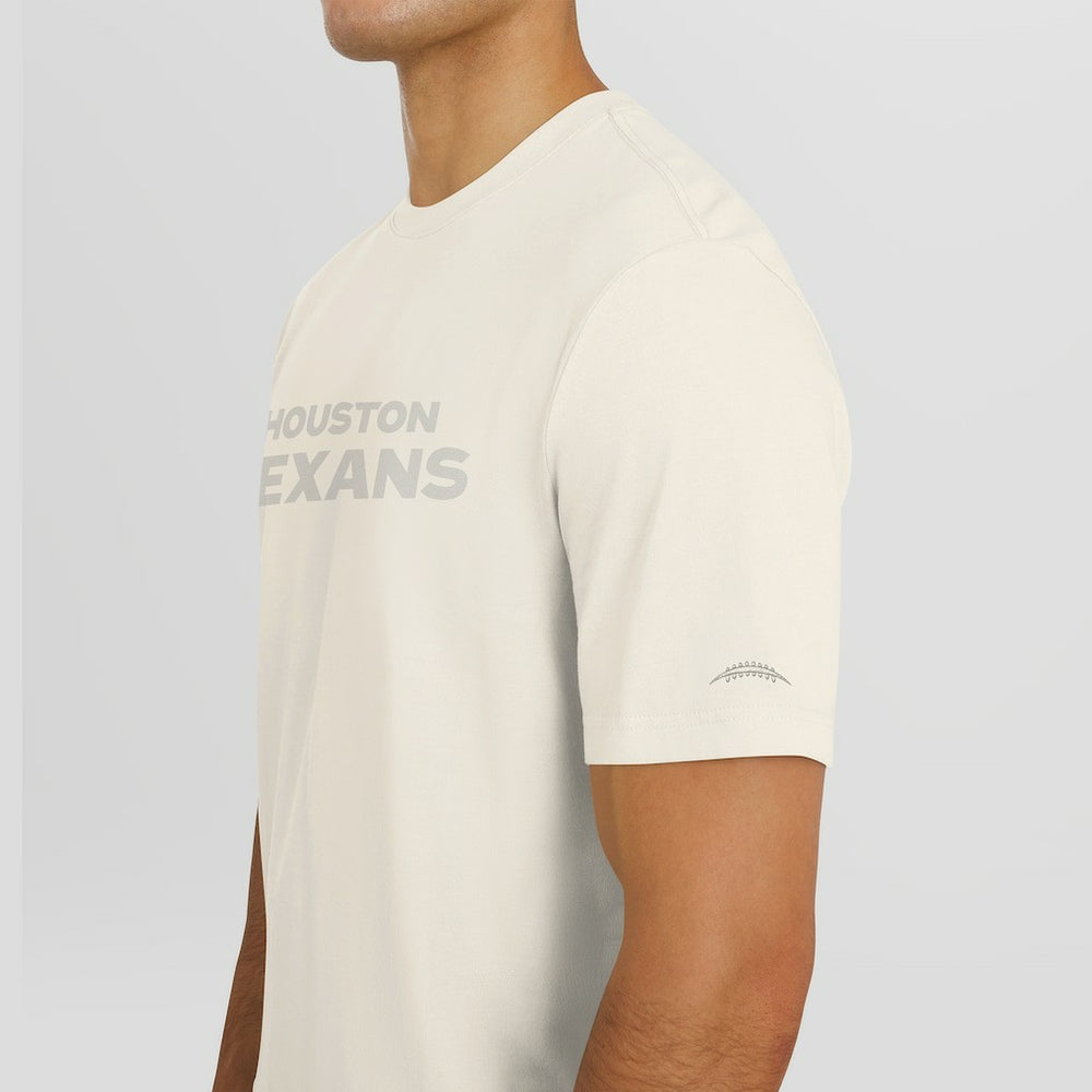 Houston Texans J. Palmer Play Action Tri-Blend Performance T-Shirt - Cream discount