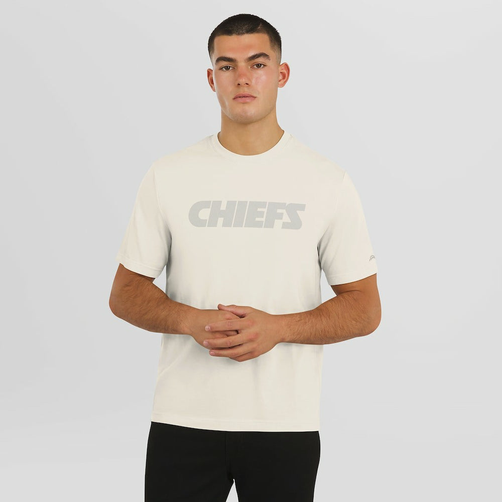 Kansas City Chiefs J. Palmer Play Action Tri-Blend Performance T-Shirt - Cream on sale